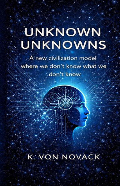 Unknown Unknowns by K. von Novack, original book cover